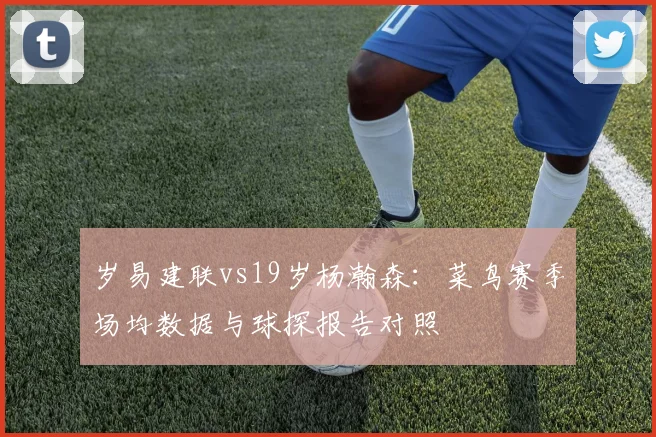 岁易建联vs19岁杨瀚森：菜鸟赛季场均数据与球探报告对照